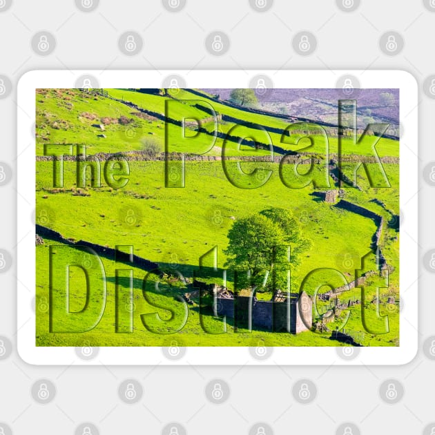 The Peak District Sticker by geoffshoults